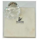 Swarovski Silver Crystal Heart with Bow in Original Box