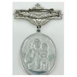Collection of a Religious Medals, Pins, and Keychain