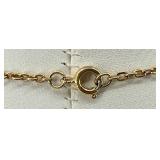 Collection of Gold-Tone Necklaces and Rhinestone Bracelet