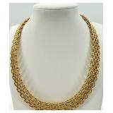 Monet & Napier Vintage Costume Jewelry with Necklaces and Earrings