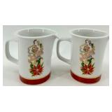 Porsgrund Norway Porcelain Tableware Set with Cherub and Floral Designs