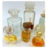 Collection of Vintage Mini Perfume Bottles and Vials