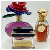 Set of 3 Designer Perfume Bottles - Marc Jacobs Lola, Marc Jacobs, and Annik Goutal Passion