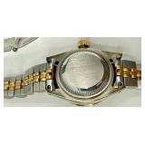 Faux Rolex Oysterquartz Day-Date Two-Tone Ladies Watch