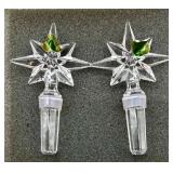 Waterford Crystal Set of 2 Star Bottle Stoppers in Box (3 of 4)