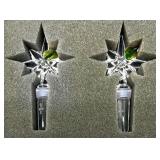 Waterford Crystal Set of 2 Star Bottle Stoppers in Box (3 of 4)