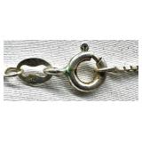 Sterling Silver Heart Pendant Necklace, Bracelet and Native American Style Dangle Earrings Set