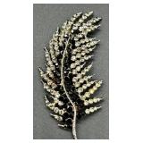 Set of 3 Decorative Costume Brooch Pins - Mask, Leaf, and Flower Designs