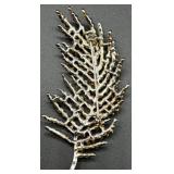 Set of 3 Decorative Costume Brooch Pins - Mask, Leaf, and Flower Designs