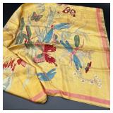 Set of 3 Designer Silk Scarves by April Cornell and Echo