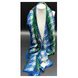 Set of 3 Designer Silk Scarves by April Cornell and Echo