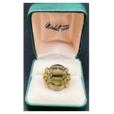 Collection of Fashion Statement Rings Including Marshall Field