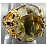 Collection of Fashion Statement Rings Including Marshall Field
