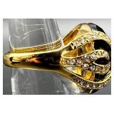Collection of Fashion Statement Rings Including Marshall Field