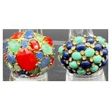 Collection of Fashion Statement Rings Including Marshall Field