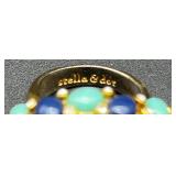 Collection of Fashion Statement Rings Including Marshall Field