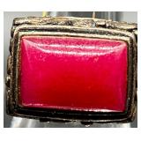 Collection of Fashion Statement Rings Including Marshall Field