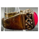 Collection of Fashion Statement Rings Including Marshall Field
