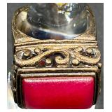 Collection of Fashion Statement Rings Including Marshall Field