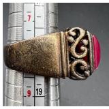 Collection of Fashion Statement Rings Including Marshall Field