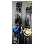 Assorted Collection of Vintage and Modern Wristwatches with Extra Bands