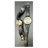 Assorted Collection of Vintage and Modern Wristwatches with Extra Bands