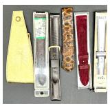 Assorted Collection of Vintage and Modern Wristwatches with Extra Bands