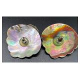 Collection of Assorted Costume Jewelry Necklaces and Earrings with Shell and Abalone Accents