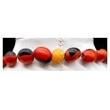 Collection of Assorted Costume Jewelry Necklaces and Earrings with Shell and Abalone Accents