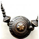 Collection of Assorted Costume Jewelry Necklaces and Earrings with Shell and Abalone Accents