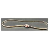 Collection of Vintage and Modern Fashion Belts and Necklaces