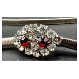 Collection of Vintage and Modern Fashion Belts and Necklaces