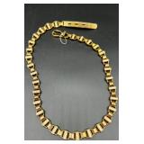 Collection of Vintage and Modern Fashion Belts and Necklaces