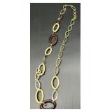 Collection of Vintage and Modern Fashion Belts and Necklaces