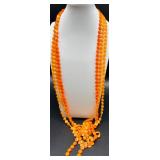 Vintage Costume Jewelry Collection: Beaded Necklaces, Brooches, and Clip-On and Pierced Earrings. Featuring Betsy Johnson Necklace