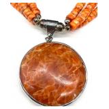 Vintage Costume Jewelry Collection: Beaded Necklaces, Brooches, and Clip-On and Pierced Earrings. Featuring Betsy Johnson Necklace