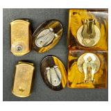Collection of Vintage and Statement Clip-On Earrings Assorted Styles and Materials
