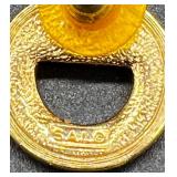 Collection of Vintage and Statement Clip-On Earrings Assorted Styles and Materials
