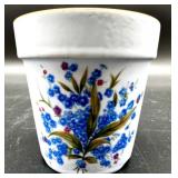 Vintage Collection of Decorative Glass Bluebirds of Happiness, Figures, Powder Box and Vases Collection Featuring -Royal Doulton, Rosenthal Germany, Wedgwood and Lefton