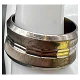 10K Gold-Filled Band Ring and 4 Assorted Sterling Silver CZ Stud Earrings and Sterling Silver Bracelets