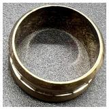 10K Gold-Filled Band Ring and 4 Assorted Sterling Silver CZ Stud Earrings and Sterling Silver Bracelets