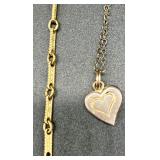 Mystery Vintage Jewelry Lot with Lockets, Chains, and Charms