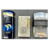 Collection of Vintage Watches, Cigarette Lighters, and Pocketknives