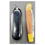 Collection of Vintage Watches, Cigarette Lighters, and Pocketknives