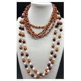 Mixed Collection of Tribal Style Necklaces, Earrings, and Bracelets