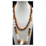 Mixed Collection of Tribal Style Necklaces, Earrings, and Bracelets