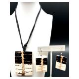 Mixed Collection of Tribal Style Necklaces, Earrings, and Bracelets