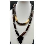 Mixed Collection of Tribal Style Necklaces, Earrings, and Bracelets