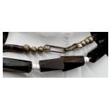 Mixed Collection of Tribal Style Necklaces, Earrings, and Bracelets