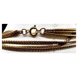 Vintage Monet and Trifari Gold-tone Costume Jewelry Collection with Necklaces, Bracelets, and Earrings